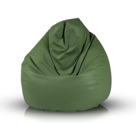 Pouf poire vert