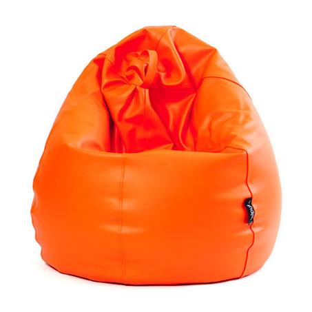 Pouf poire orange