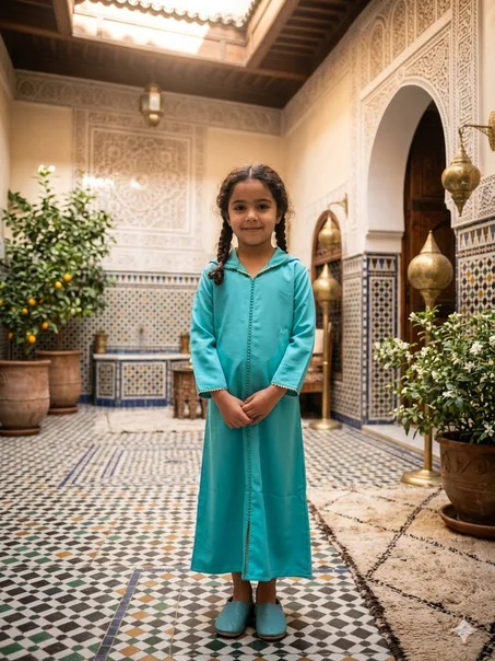 🌟الجلابة المغربية بالخدمة ديال الراندة