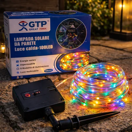 ✨ Solar Fairy Lights – إضاءة ديكور بالطاقة الشمسية