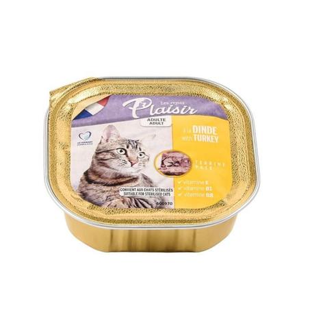 Pâtée Chat Adulte Poulet Plaisir 100g