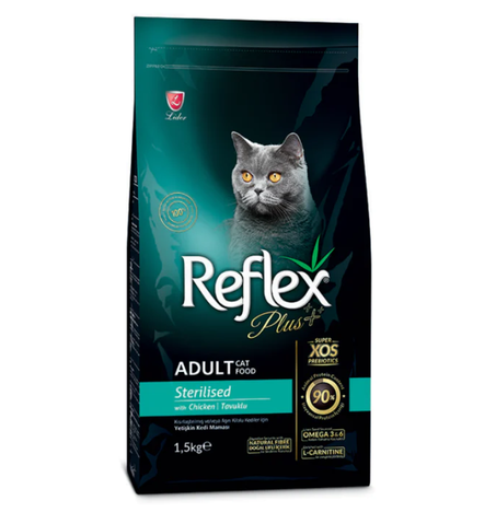Reflex Plus Sterilisé Adult Cat Poulet 1.5kg