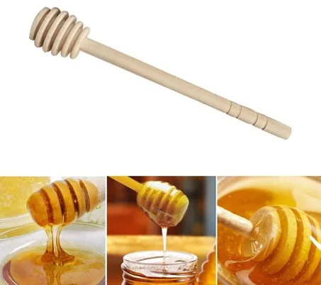 ملعقة عسل بمقبض طويل