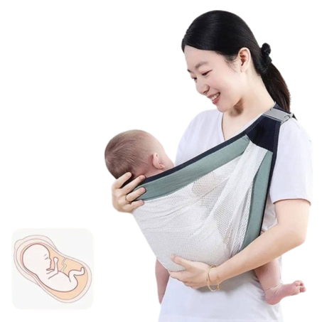 Porte-bébé confortable à une épaule Porte-bébé multifonctionnel