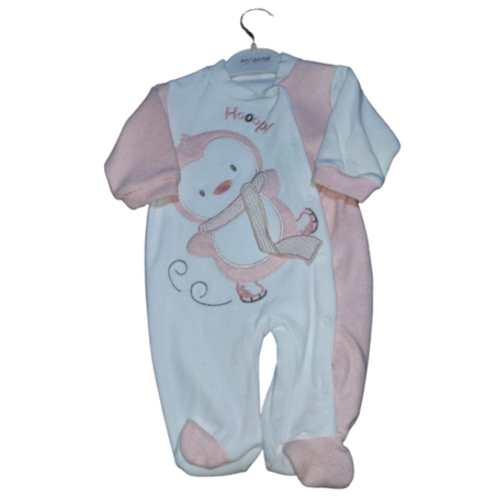 Barboteuse à manches longues pour bebe fille