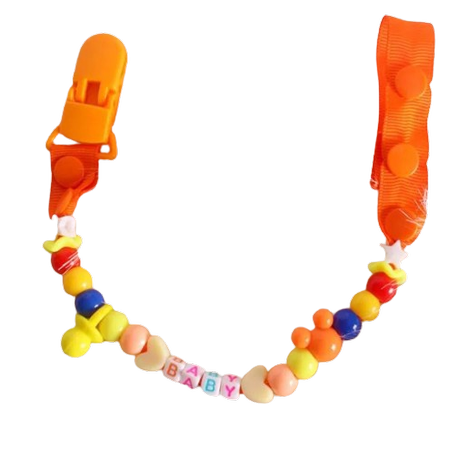 attache sucette plastique