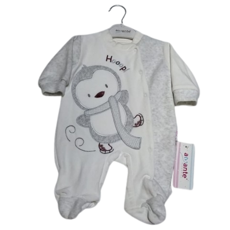 Barboteuse à manches longues pour bebe garçon et fille