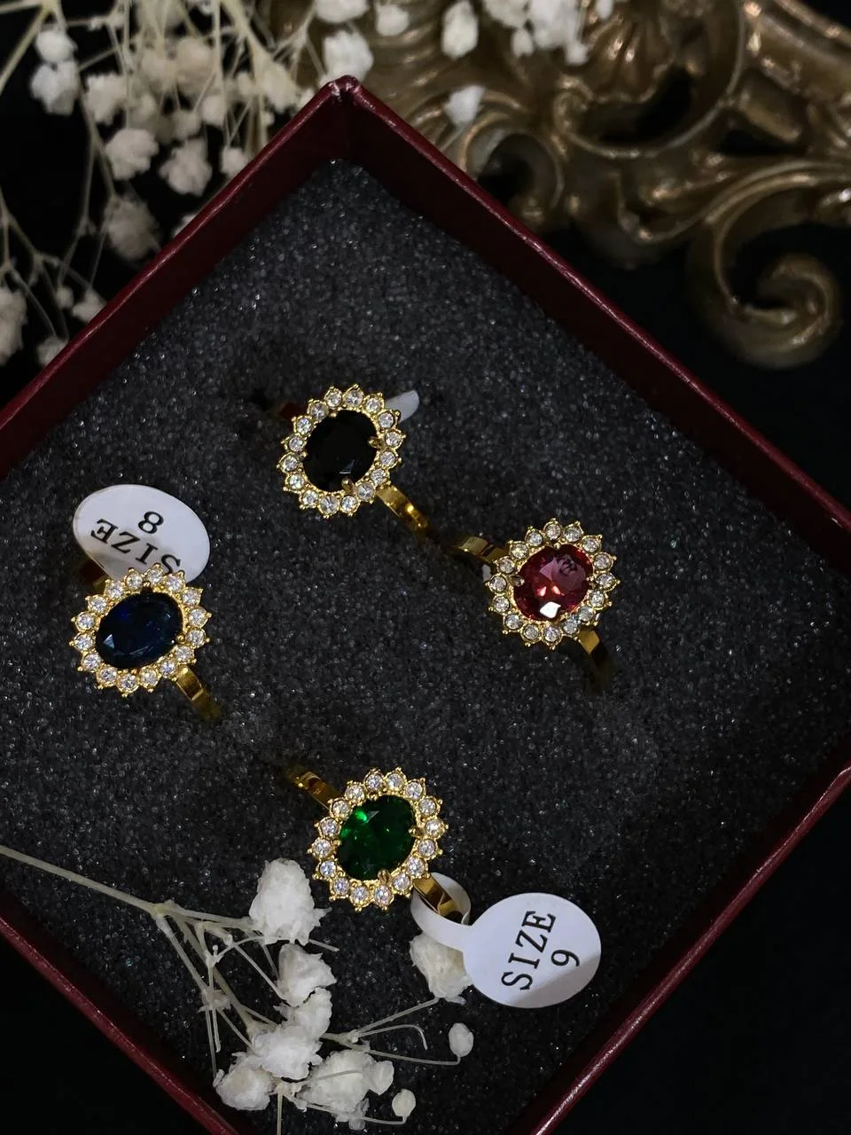 bague en acier inoxydable francais