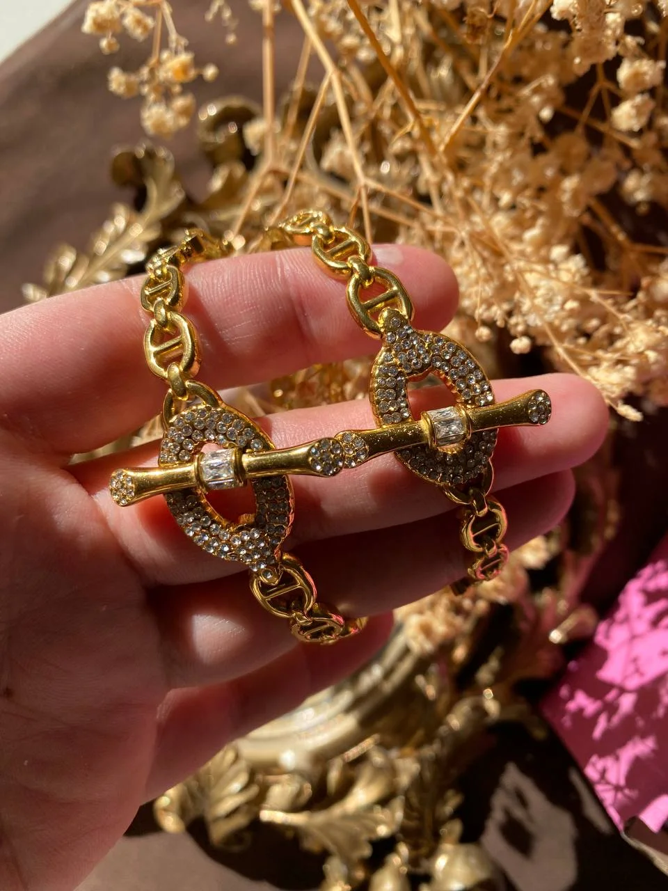 bracelet hermes  en acierinoxydable francais