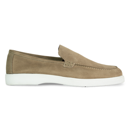 MC04 Ballerine en Daim  Beige