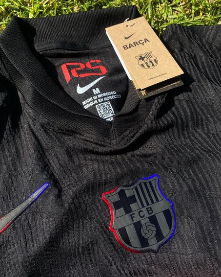 Maillot FC Barcelone Extérieur Noir 2025/2026 – Qualité Pro