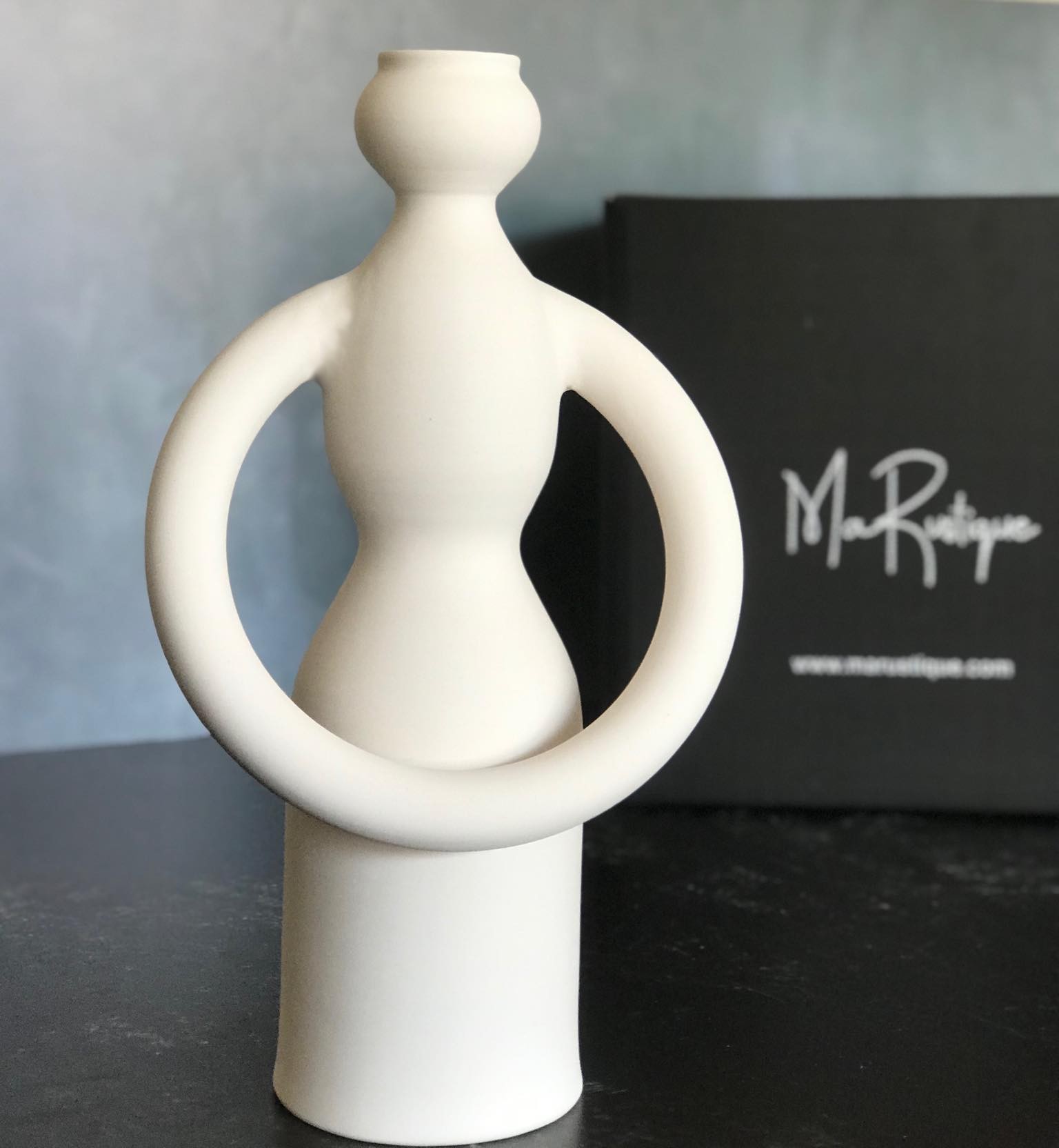 Faïence vase