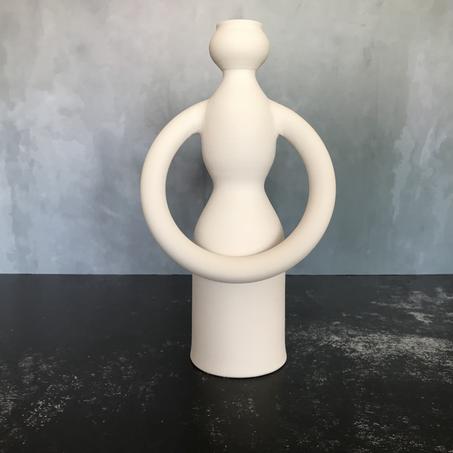 Faïence vase