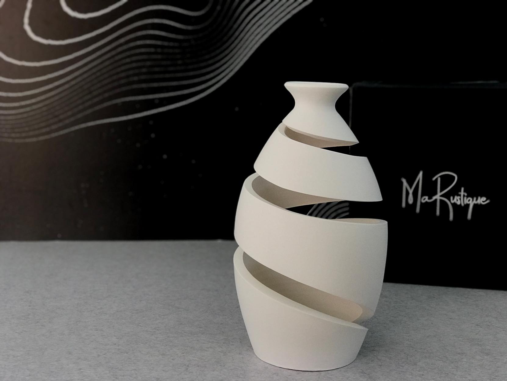 Vase Spirale