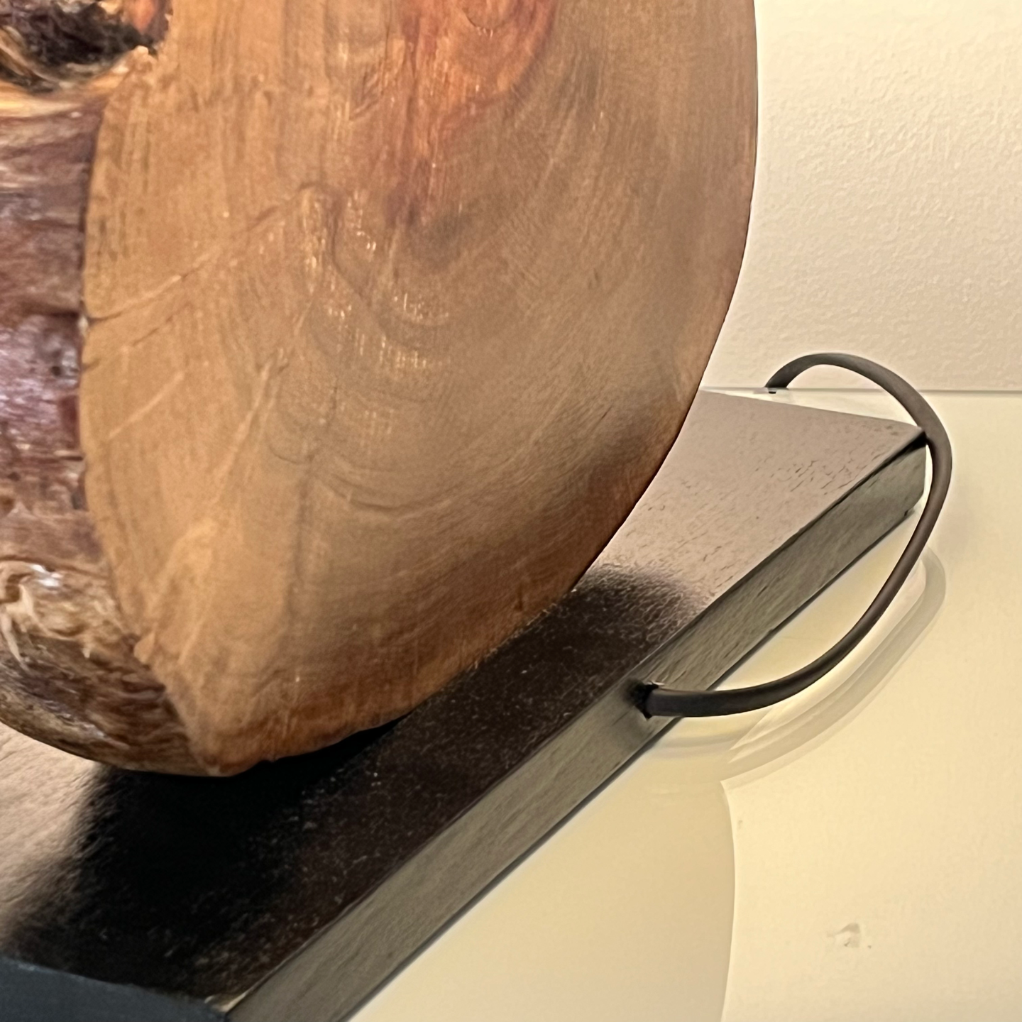 Wood Slice Lamp