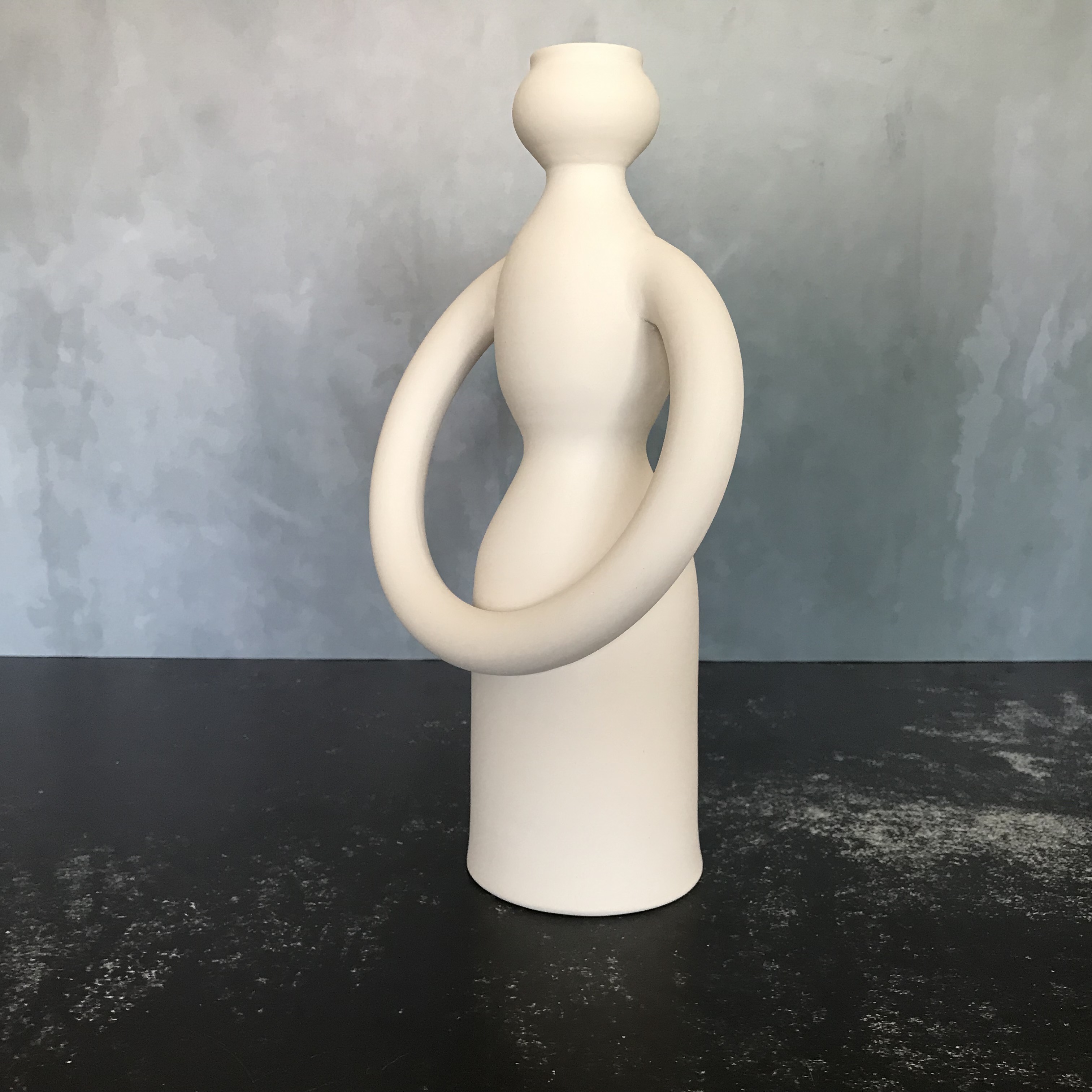 Faïence vase