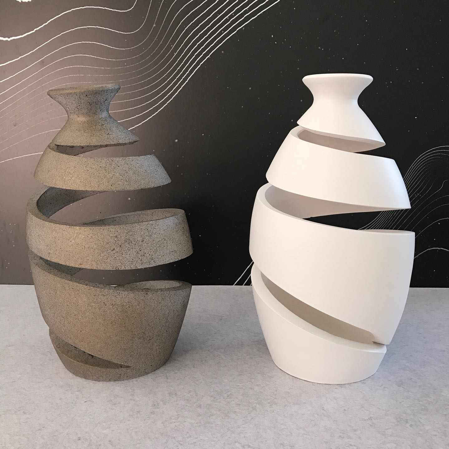 Vase Spirale
