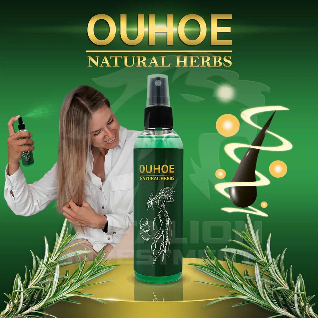 ELIXIR OUHOE – Aceite Capilar Fortalecedor y Anticaída | OFERTA ✅