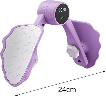 جهاز تمرين الارداف والفخذين بشاشة ال سي دي، زاوية قابلة للتعديل لتدريب عضلات الفخذ الداخلية بعد الولادة وكذلك القضاء على الترهلات لجسم جذاب ورشيق