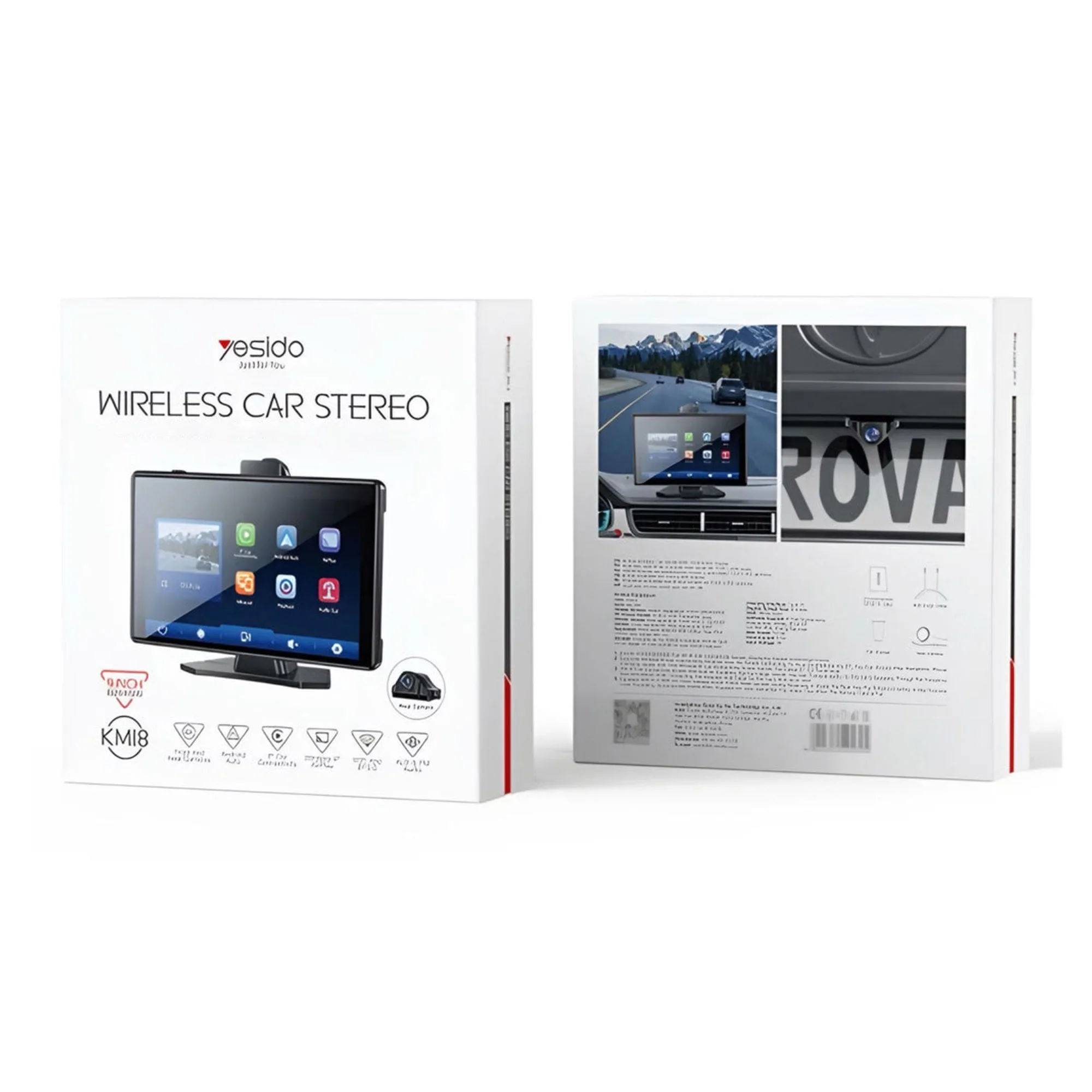 يَسيدو ستيريو برو – شاشة سيارة ذكية لاسلكية بضمان سنة