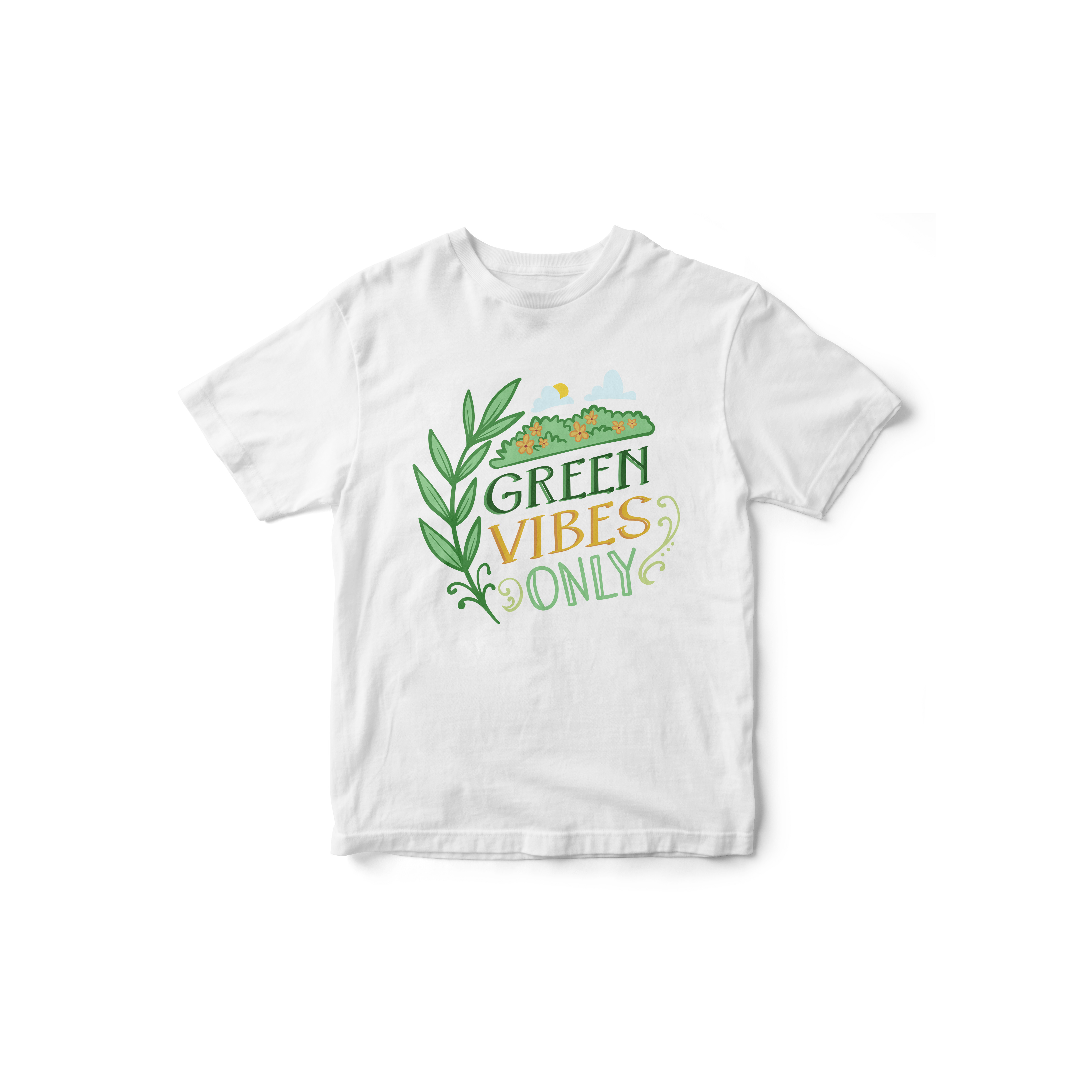 Green vibes only Kids T-Shirts N&S Edition 2025