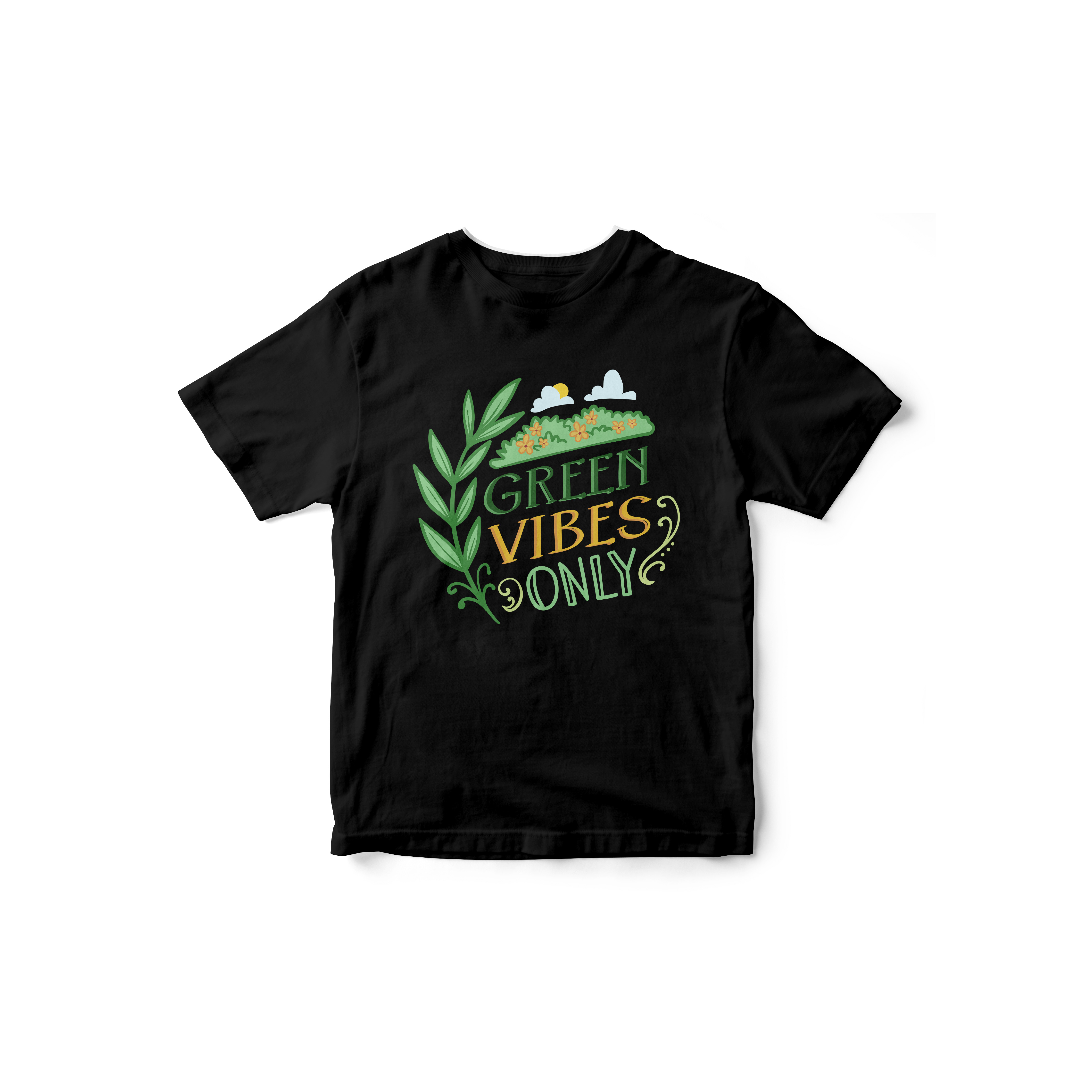 Green vibes only Kids T-Shirts N&S Edition 2025