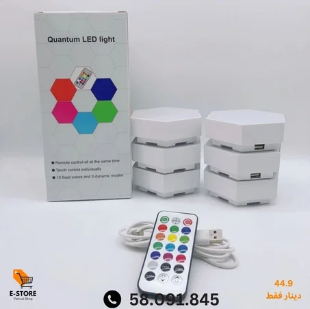 (LED) 6 مصابيح ليد