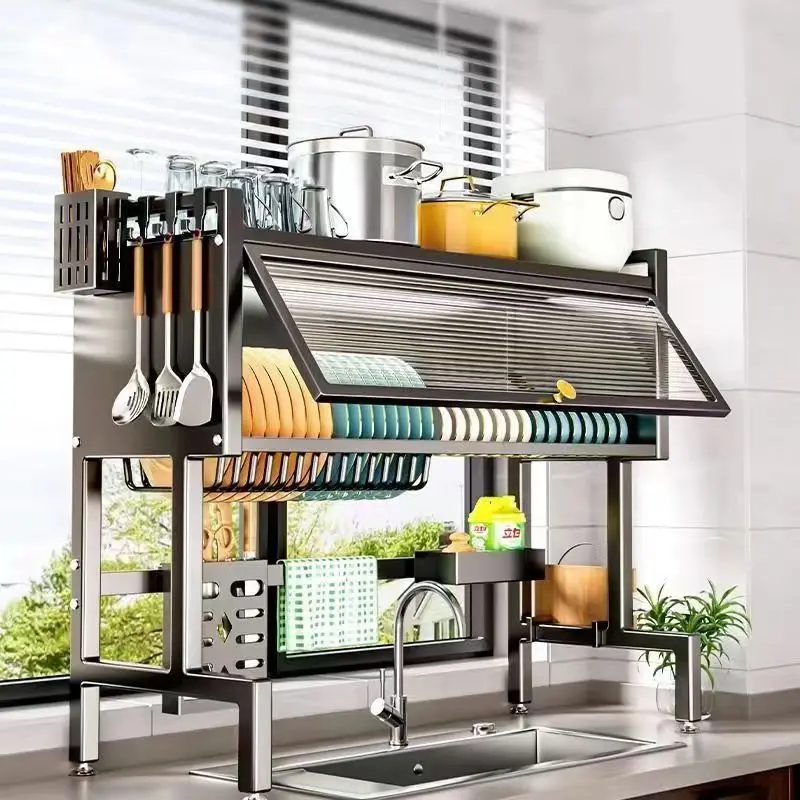 High-Efficiency Multifunctional Dish Drainer