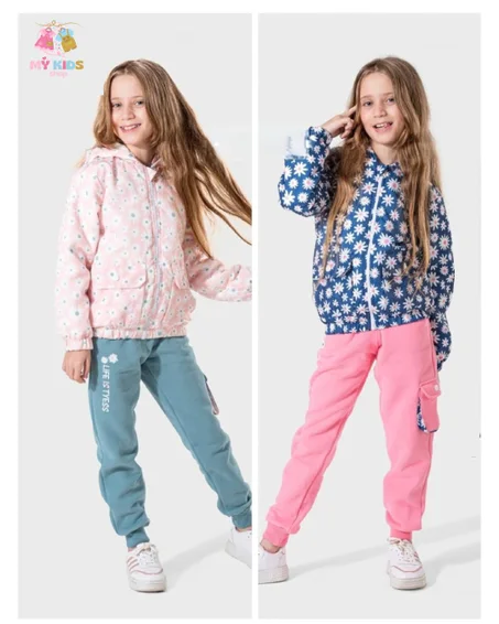 طقم بناتي شتوي – أناقة ودفء طوال اليوم