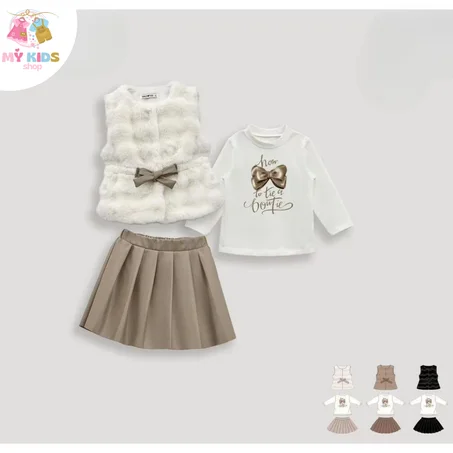 طقم شتوي للبنات (4 – 12 سنوات)