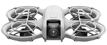 DJI Neo، طائرة درون صغيرة مزودة بكاميرا 4K Ultra-HD للكبار، طائرة تتبع ذاتية الوزن 135 جرام، إقلاع من اليد، تتبع الهدف، QuickShots، فيديو مستقر، (بدون جهاز تحكم)