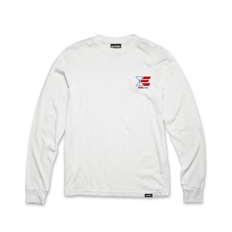 ETNIES X  SOUR SOLUTION L/S TEE WHITE