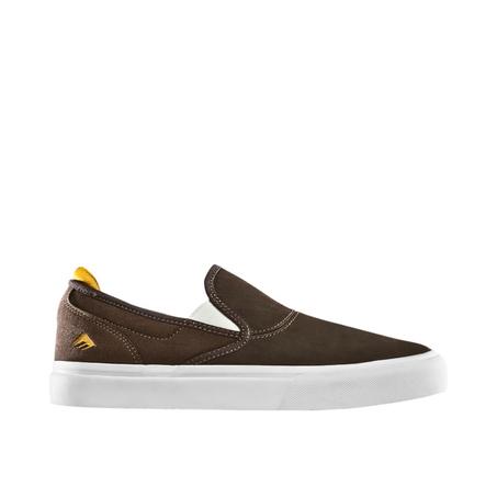 EMERICA WINO G6 SLIP-ON BROWN / TAN