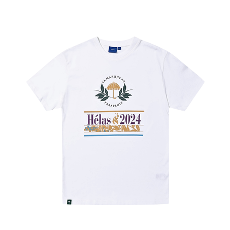 Hellas OLYMPICS TEE WHITE