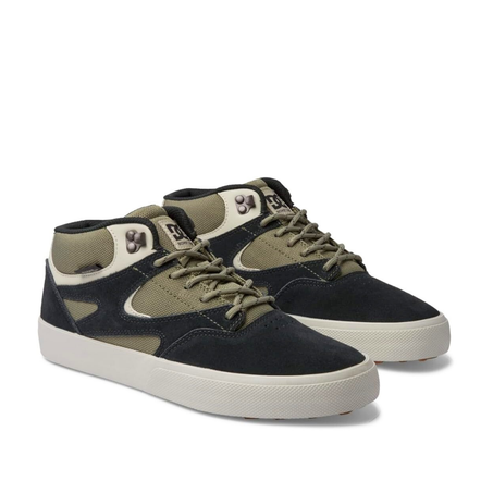 DC Shoes Kalis Vulc Mid Wnt Army Olive  Mid-Top Shoes for Men