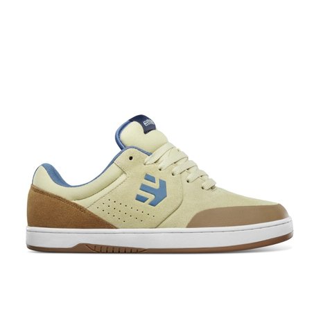 ETNIES MARANA SHOES (BROWN TAN BLUE)