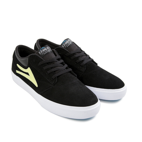 Lakai Shoes Krooked Griffin - Black/Yellow
