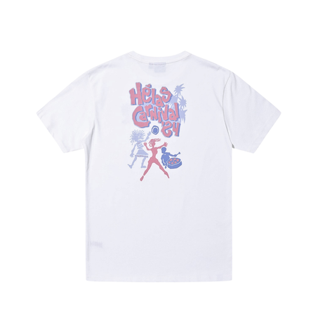HELLAS CARNIVAL TEE WHITE