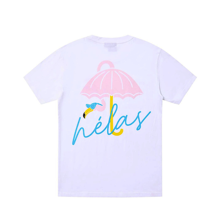 Helas Flamingo T-Shirt white