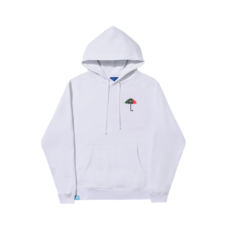 Helas Caps Umbrella MAF Hoodie - White