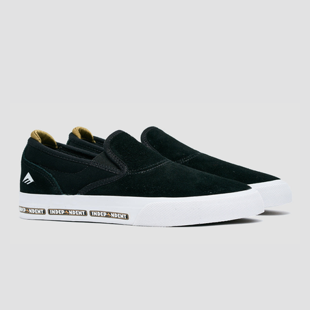 Emerica x Independent Wino G6 Black Slip On