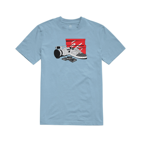 ES VX TEE  LIGHT BLUE