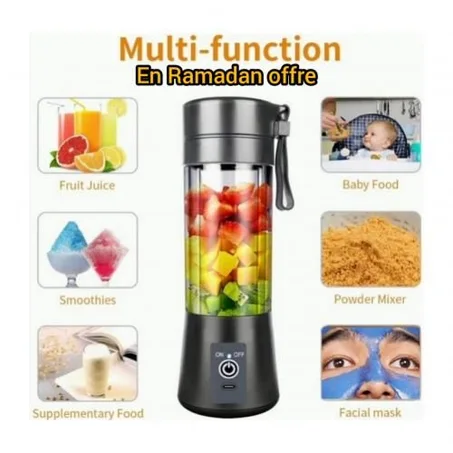 Le mélangeur portable le plus demandé et le plus utilisé en Ramadan