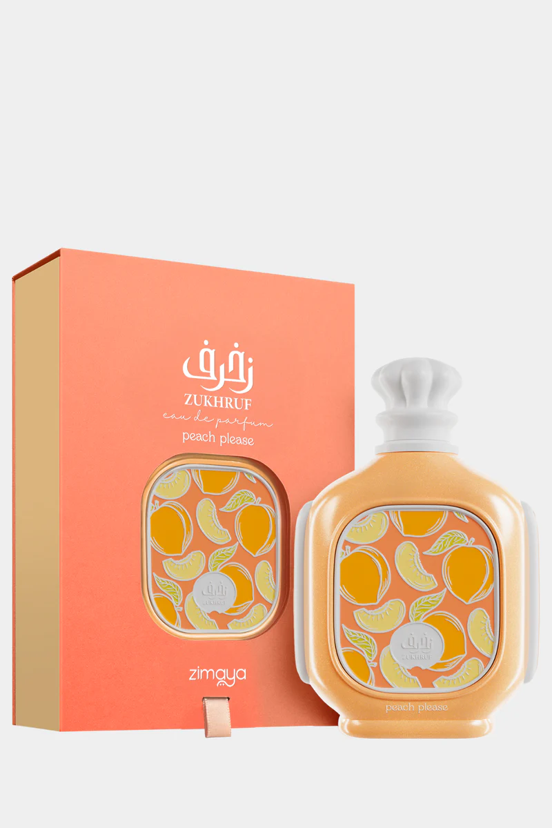 Zukhruf Peach Zimaya – Fruité Gourmand Floral | Inspiration Peach