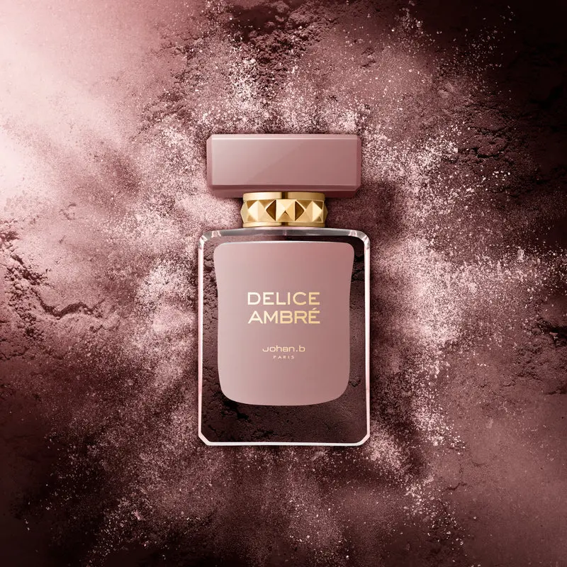 DÉLICE AMBRE – Geparlys | Eau de Parfum Floral Ambré & Gourmand Femme (85 ml)