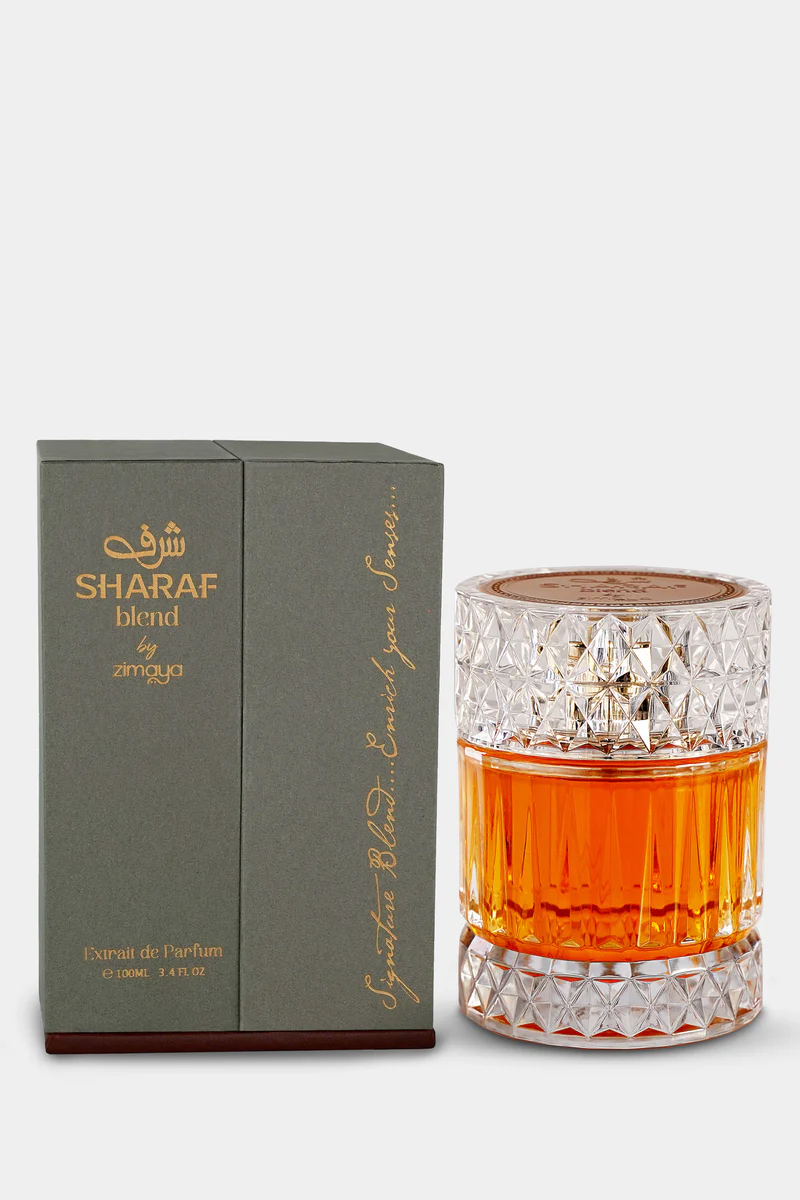 Sharaf Blend – Zimaya | Extrait de Parfum Unisexe Ambré Gourmand
