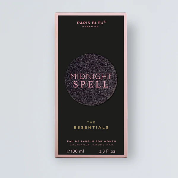 THE ESSENTIALS – Midnight Spell – Paris Bleu | Eau de Parfum Ambre Gourmand Femme