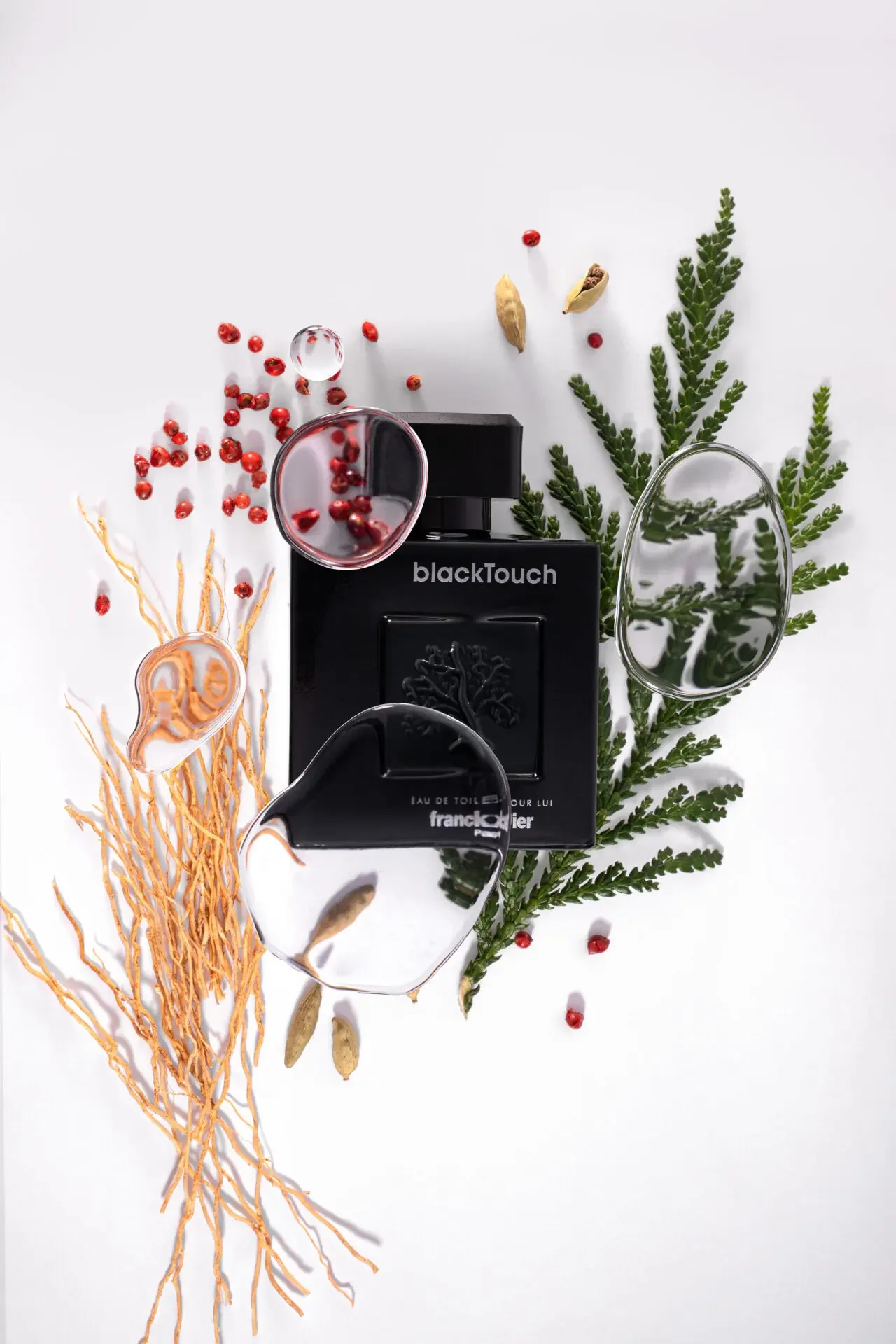 BLACK TOUCH – Franck Olivier | Eau de Toilette Boisé Épicé Homme (100 ml)