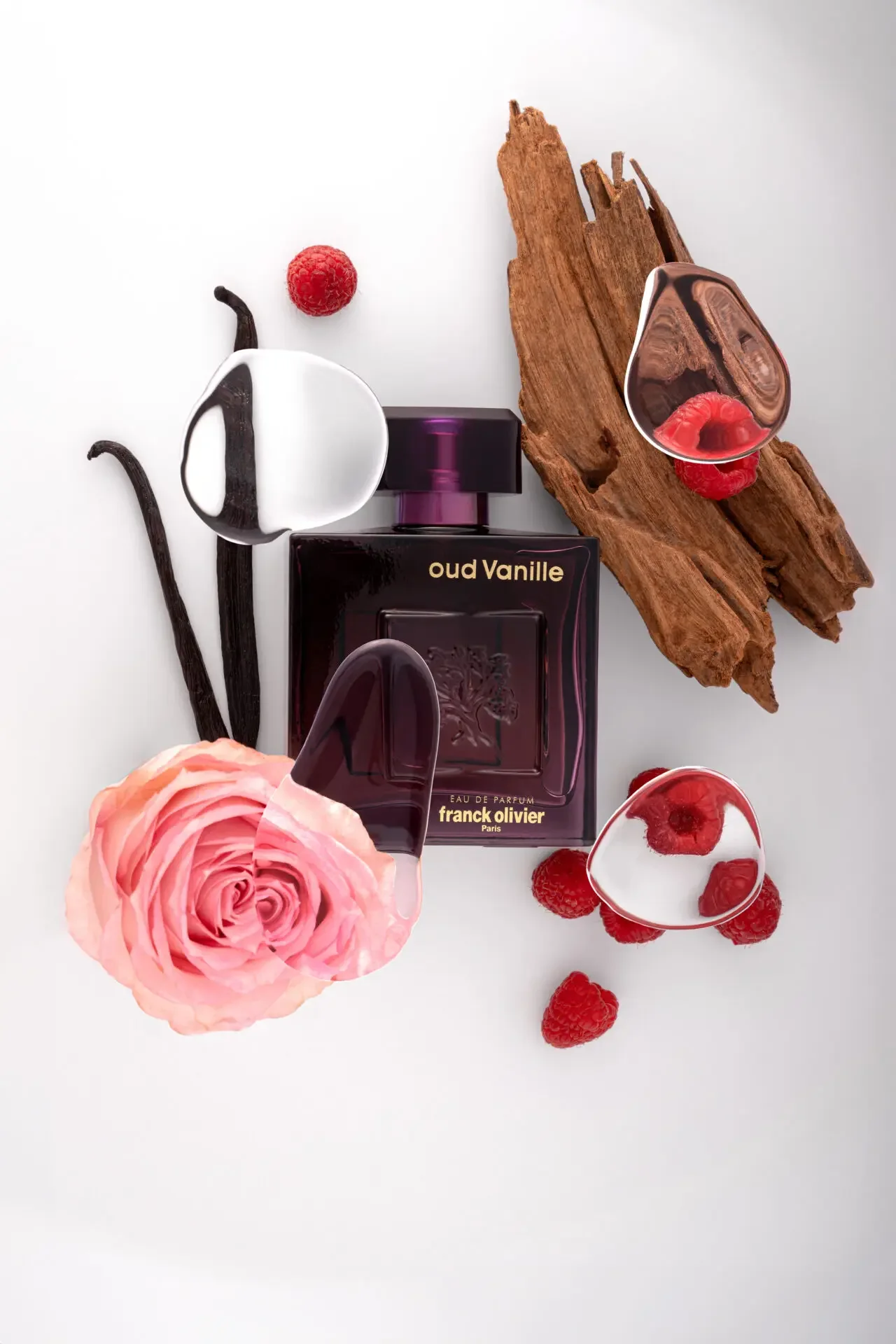 OUD VANILLE – Franck Olivier | Eau de Parfum Oriental Boisé Gourmand Unisexe (100 ml)