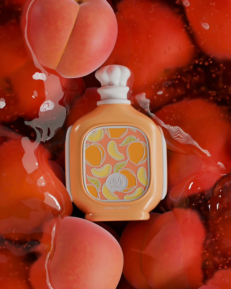 Zukhruf Peach Zimaya – Fruité Gourmand Floral | Inspiration Peach